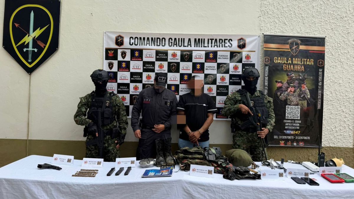 Captura de alias Ware en Palomino, Guajira.