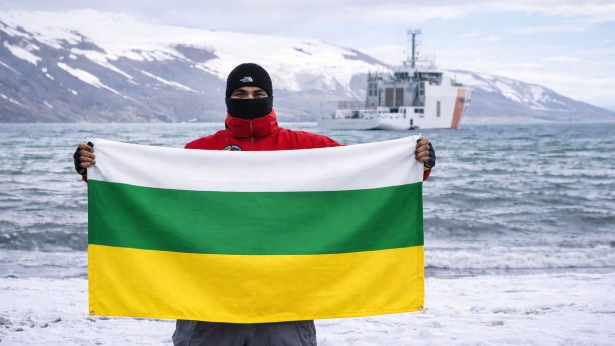 Huilenses en la Antártica