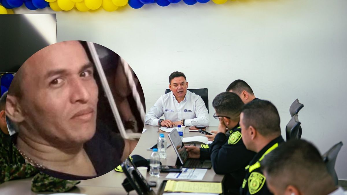 Consejo Extraordinario de Seguridad en Soledad, Atlántico (fondo) - Manuel Riquet, presidente de la JAC del barrio Villa Soledad