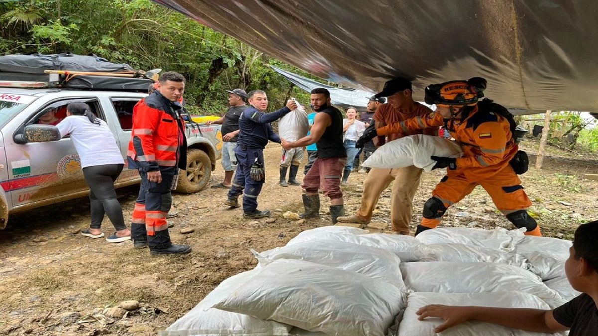 Antioquia atiende damnificados por lluvias, principalmente en Urabá