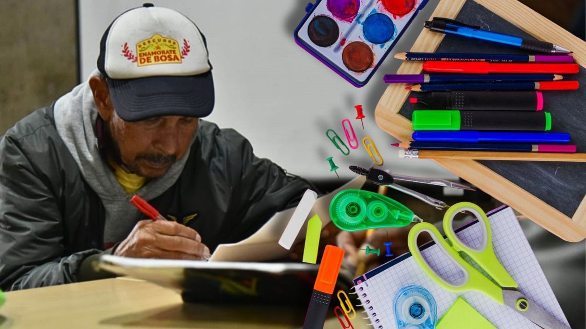 Útiles escolares que sobran en casa pueden ayudar a habitantes de calle