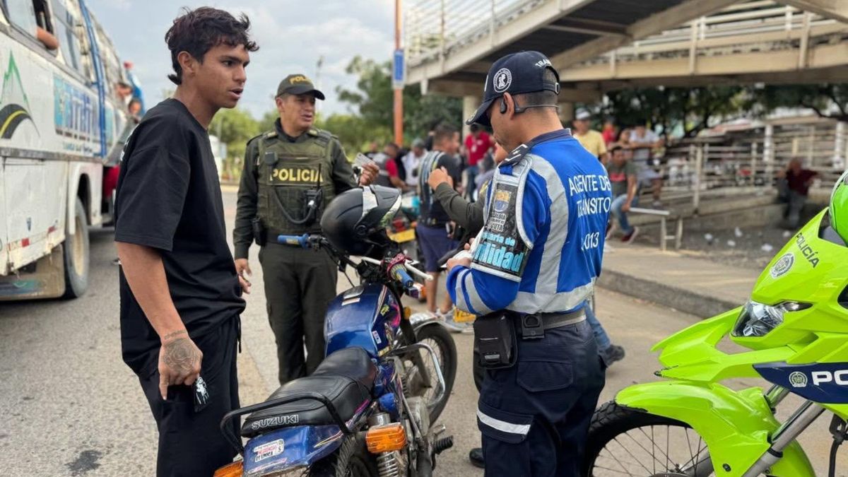 Control de tránsito en vías de Cúcuta