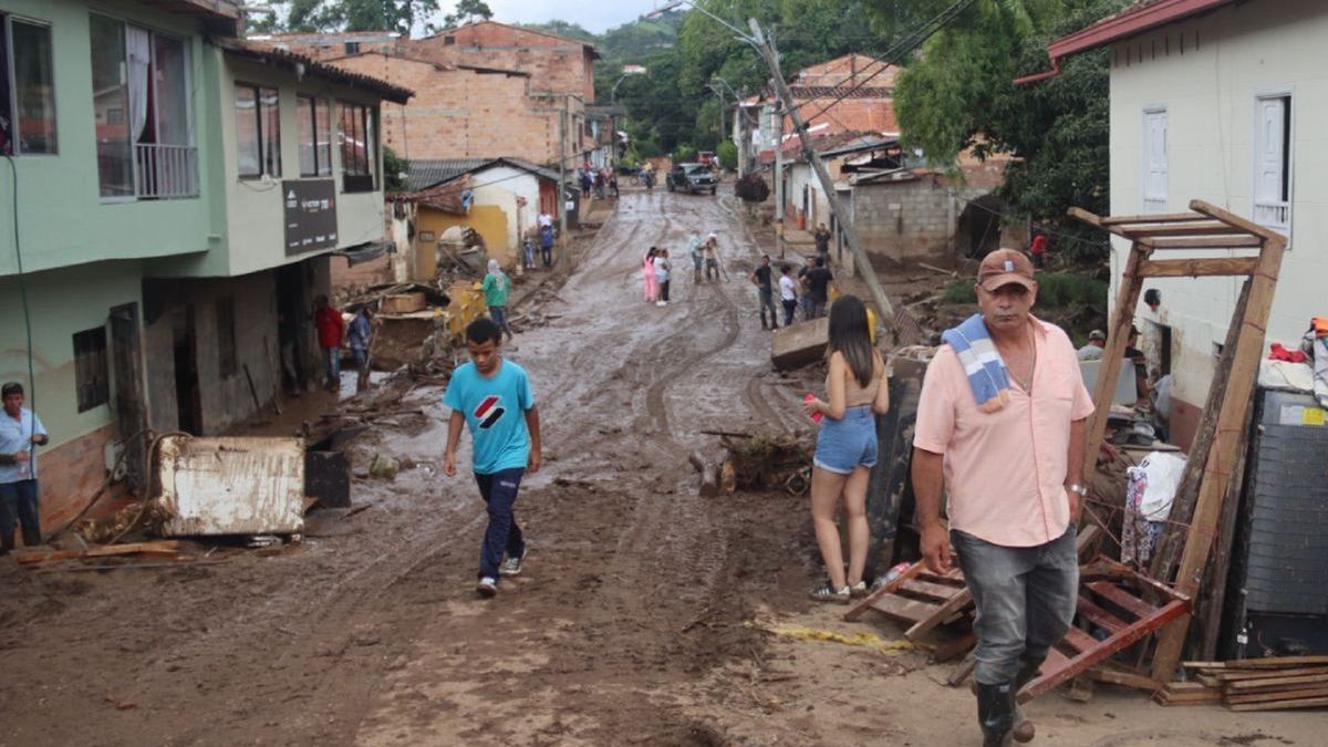 Invierno en Antioquia a febrero 2026