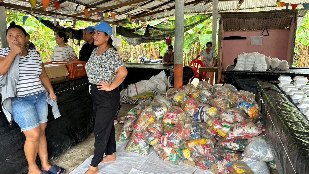 Ayuda a damnificados en Córdoba