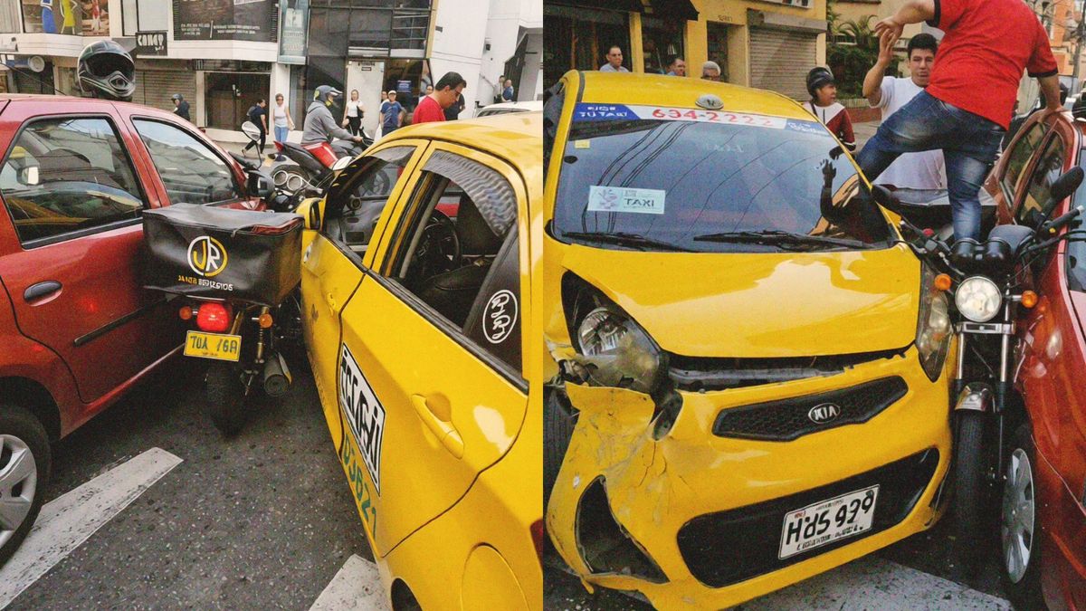 Accidente de tránsito en Bucaramanga