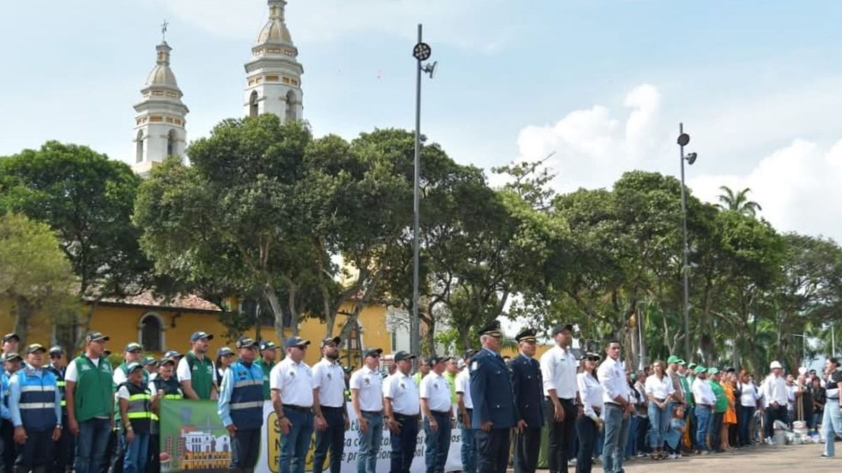 Personal de la Alcaldía de Bucaramanga