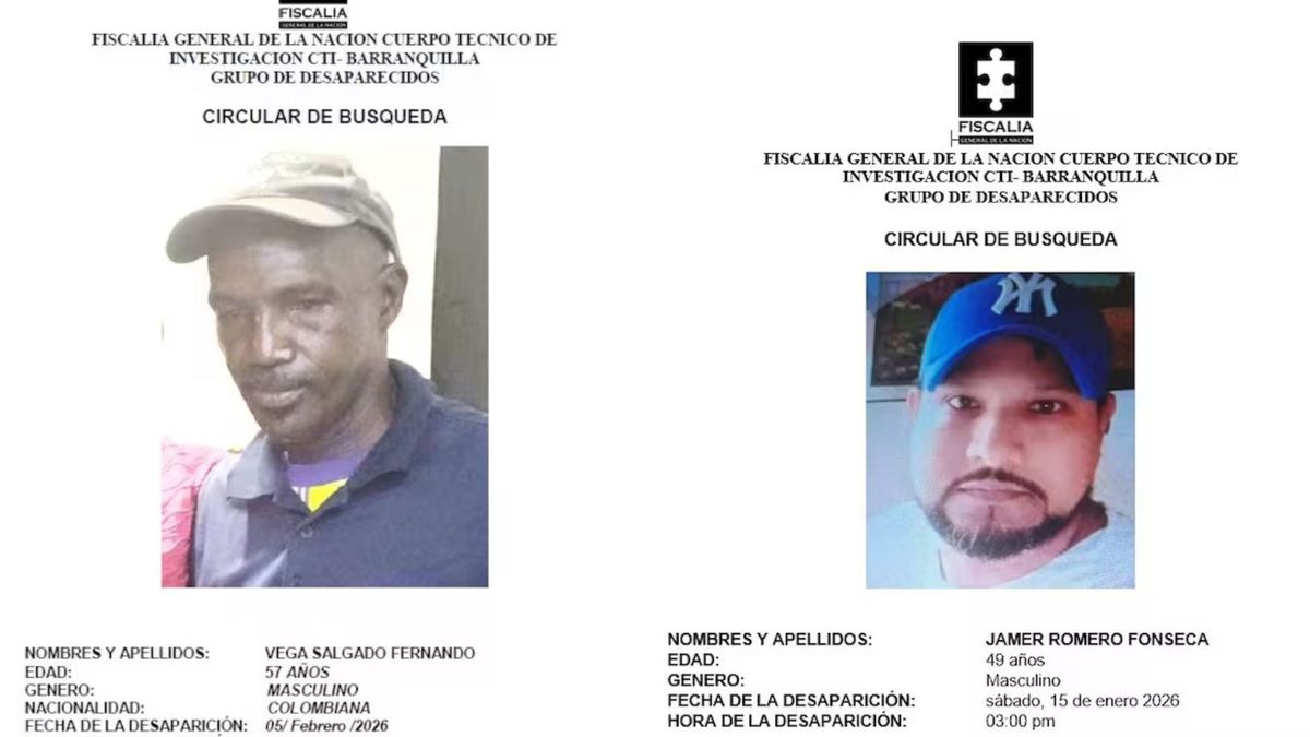 Desaparecidos en Barranquilla
