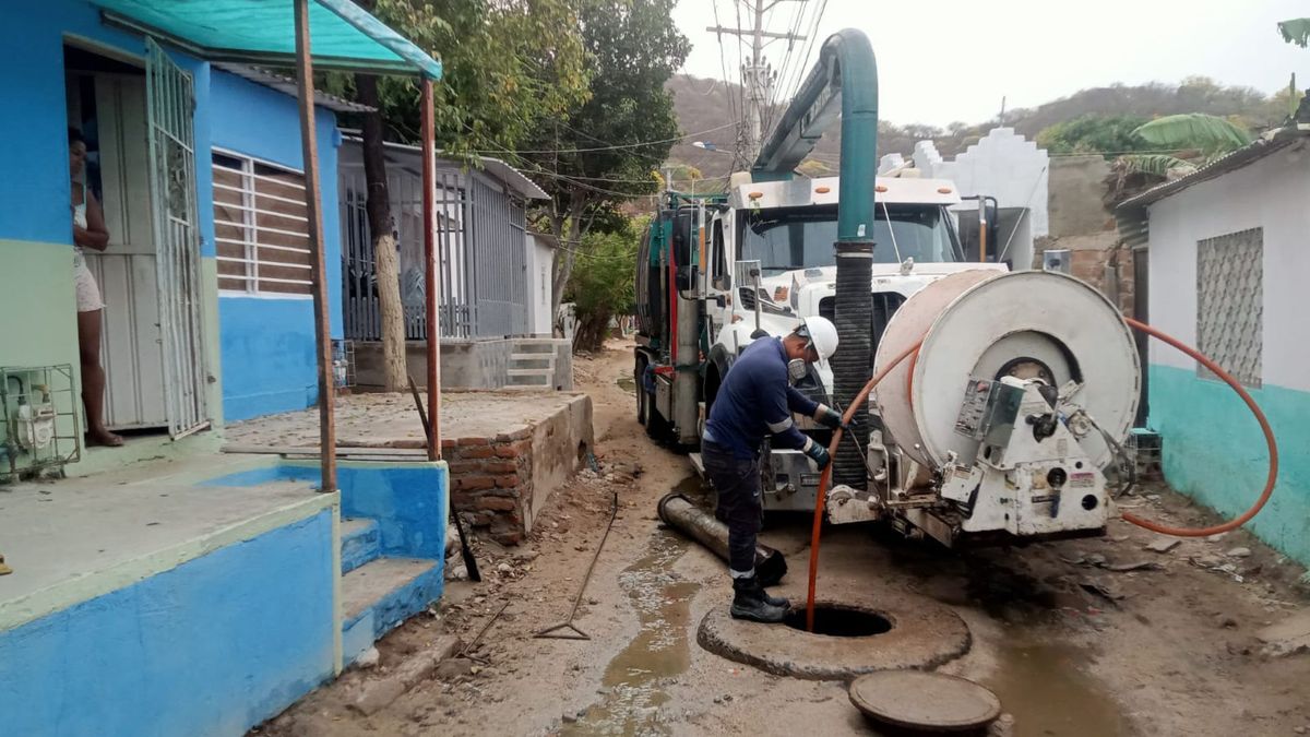 Arreglo de agua potable en Santa Marta (Imagen de referencia)