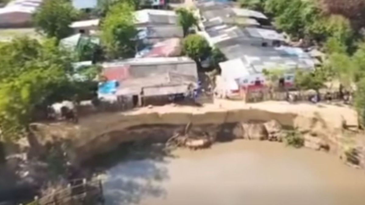 Imagen panorámica muro contención