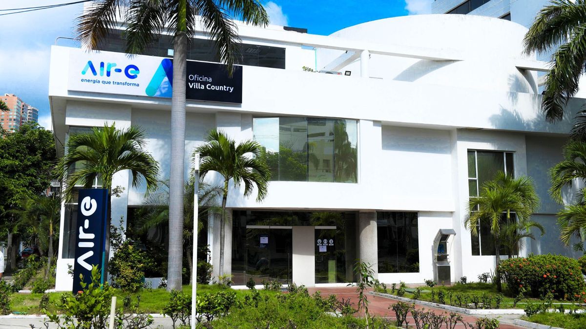 Una de las sedes de la empresa Air-e en Barranquilla