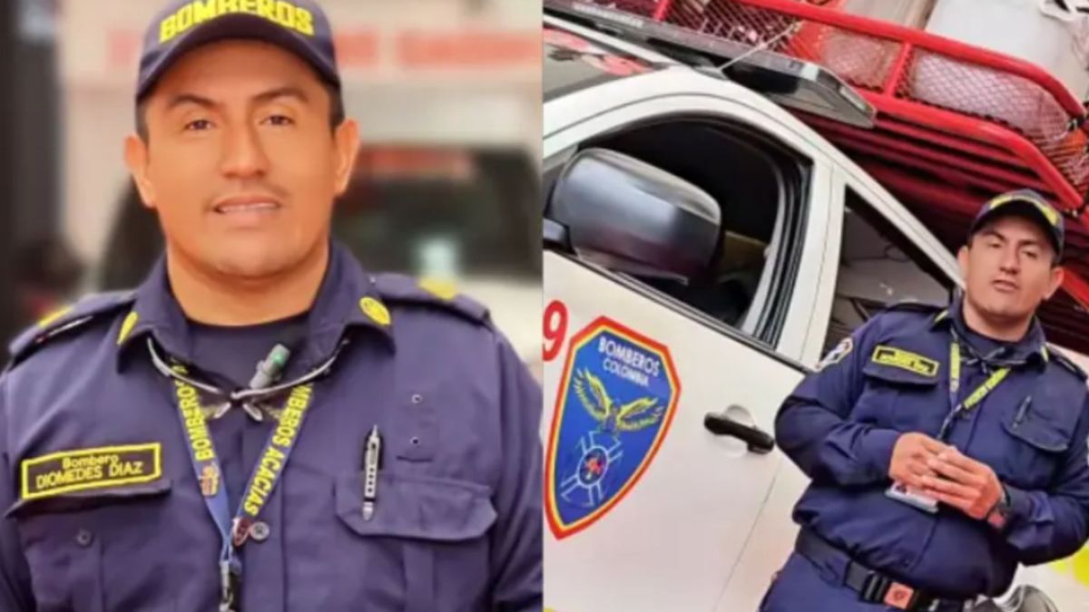 Bombero Diomedes Díaz