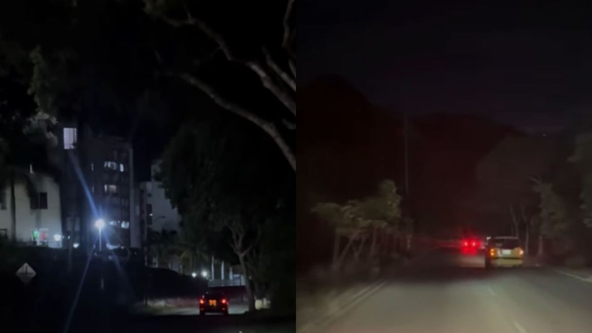 Bucaramanga a oscuras