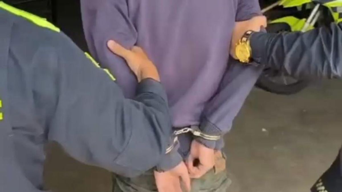 Captura de padrastro en Medellín