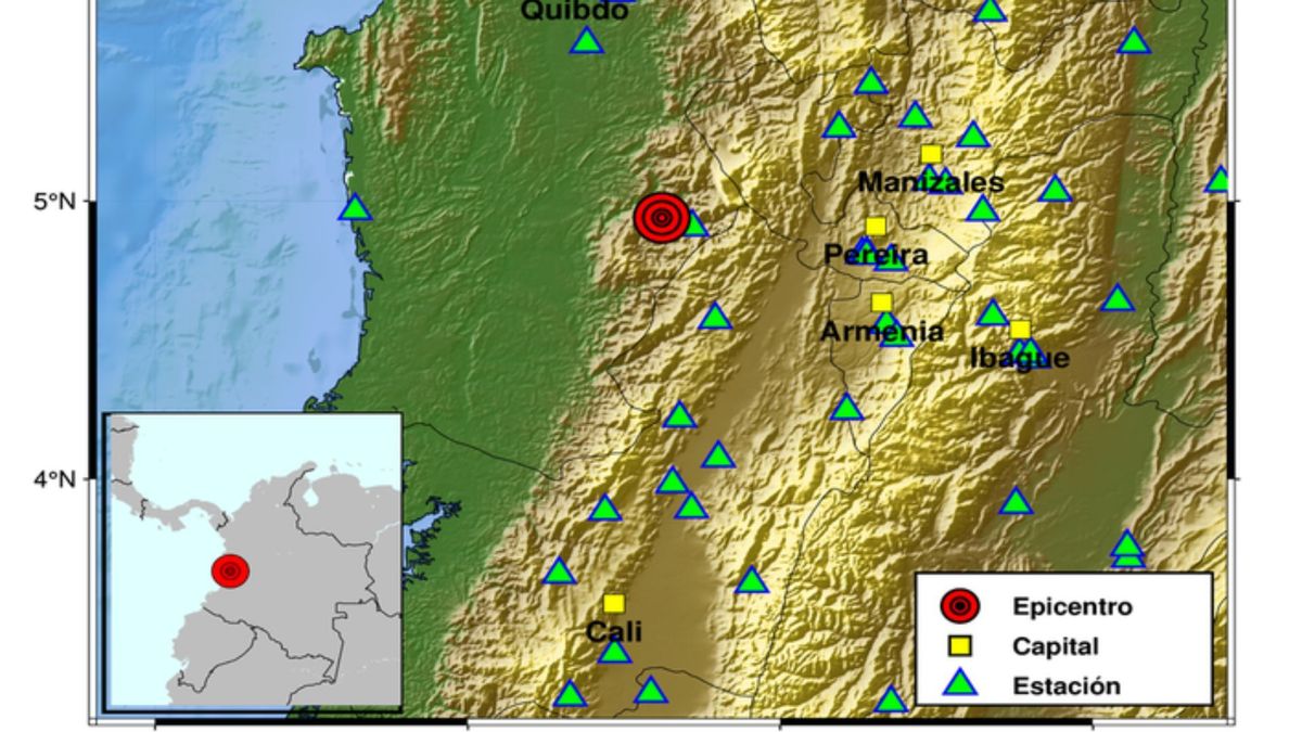 Temblor en Colombia, 13 de febrero de 2026