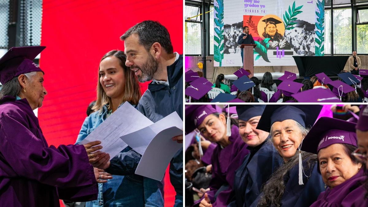 Galán graduó 215 mujeres y lanzó duro mensaje contra el machismo