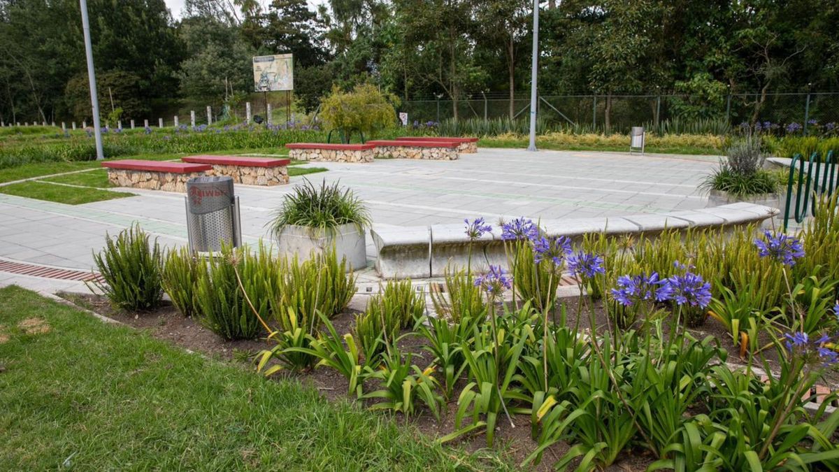 Espacios del nuevo Parque Lineal Ambiental en Suba