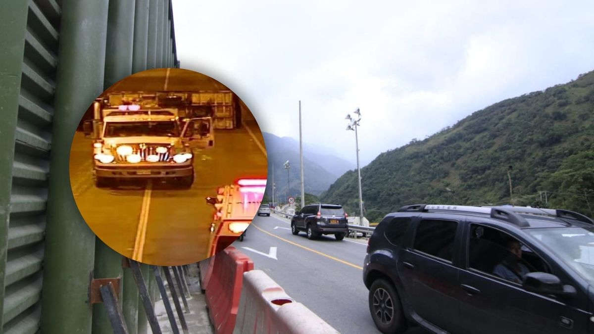 Imagen de referencia de la Vía al Llano y del accidente