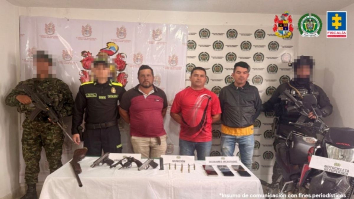 Capturados por atentados en La Plata, Huila