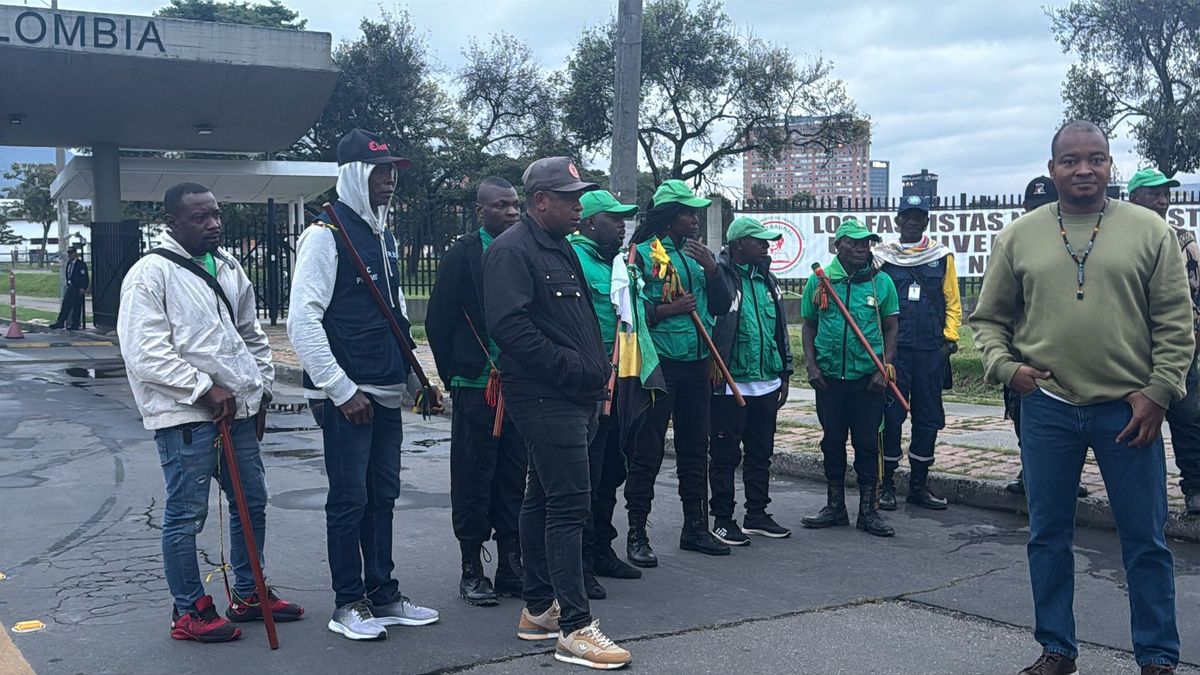 Toma indígena de la Universidad Nacional febrero 16