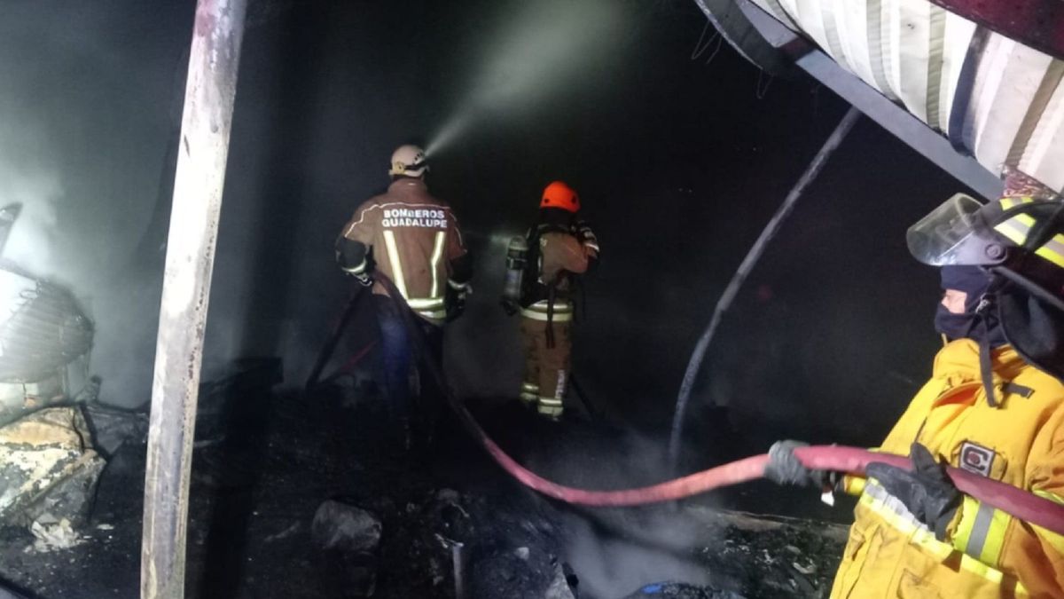 Incendio en fábrica de bizcochos de Altamira, Huila