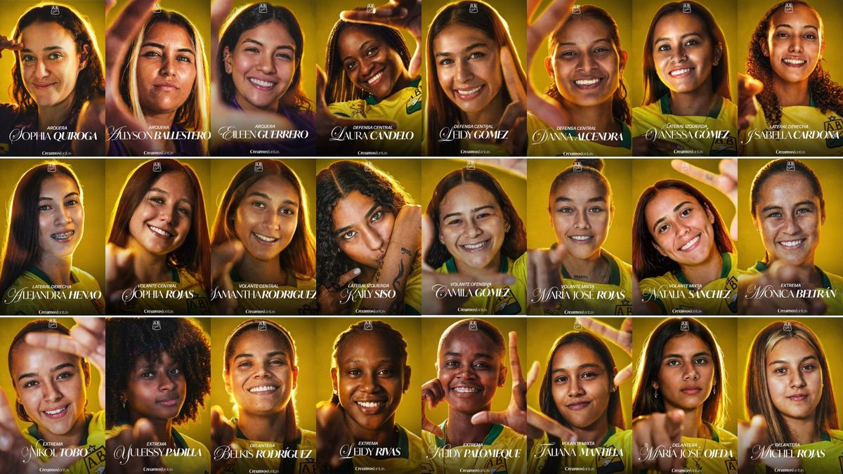 Plantilla Atlético Bucaramanga Femenino 2026