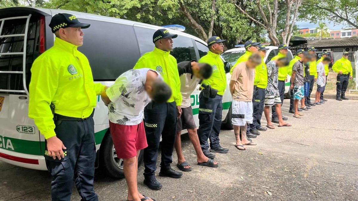 Capturan a integrantes de Los del Hueco y Los Socios en Neiva