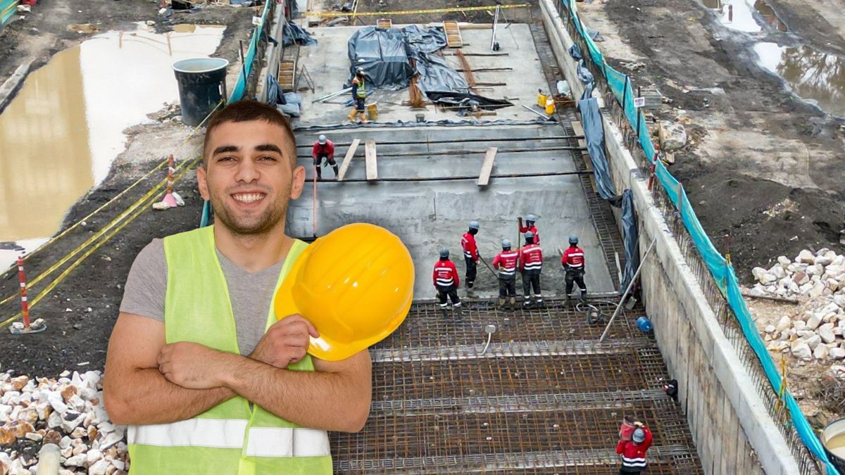 Imagen ilustrativa de trabajadores en obra de la Nueva Calle 13