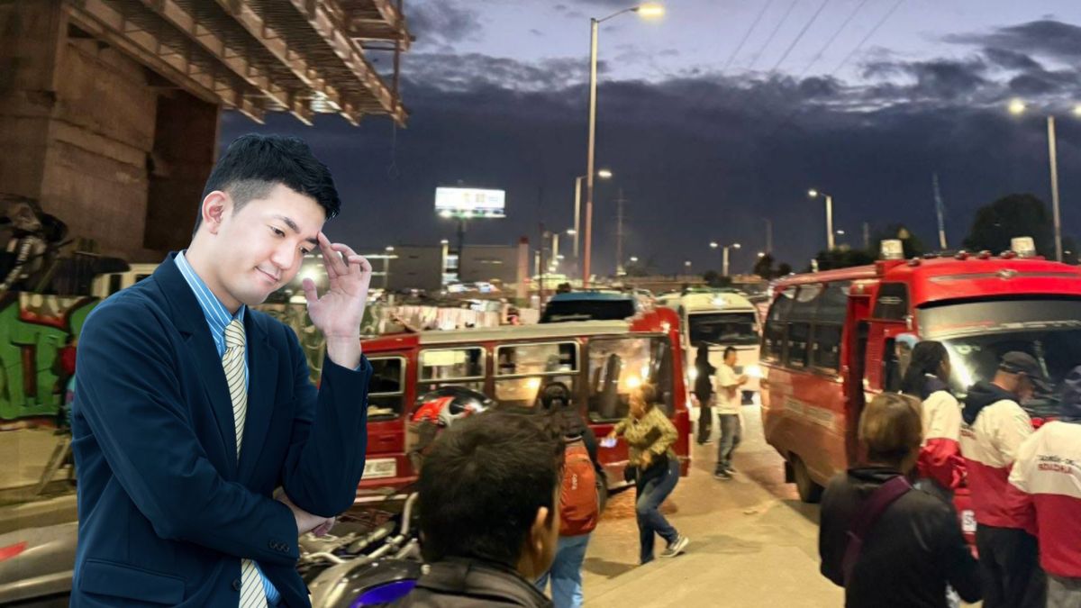 Bloqueo en la Autopista Sur Transportadores protestan por extorsiones