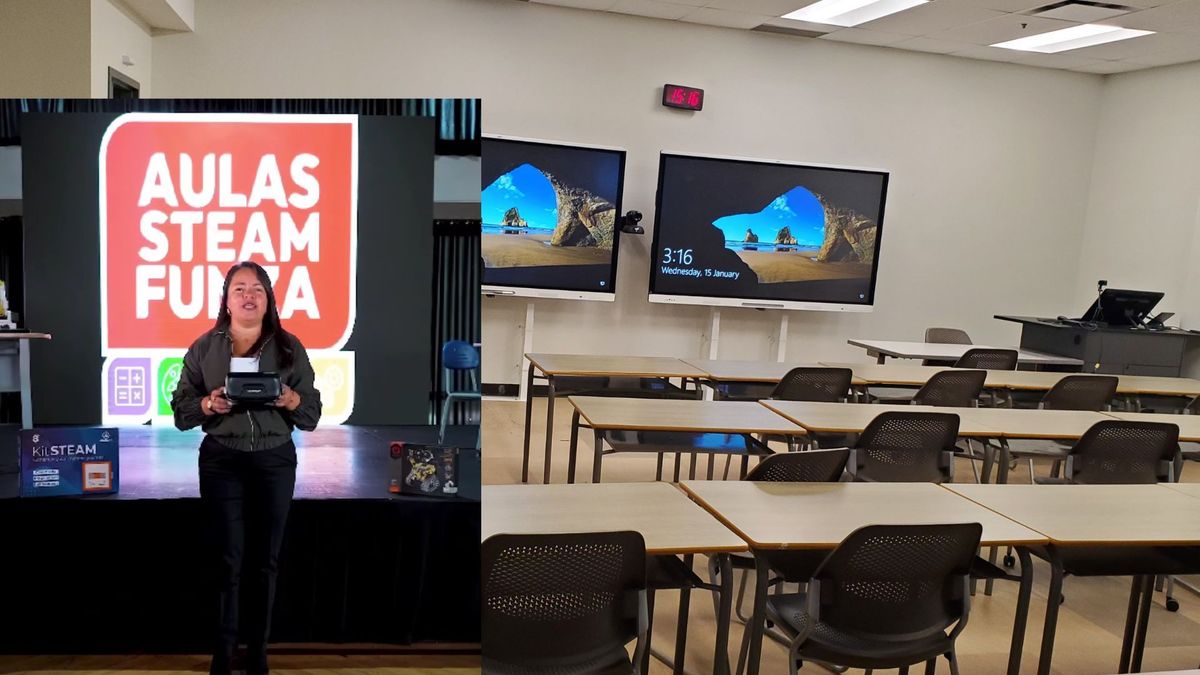Funza lanza Aulas STEAM tecnología y robots en colegios oficiales