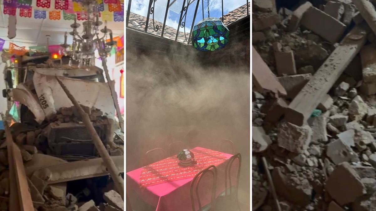 Camión de basura sin frenos arrasó su restaurante en la Candelaria