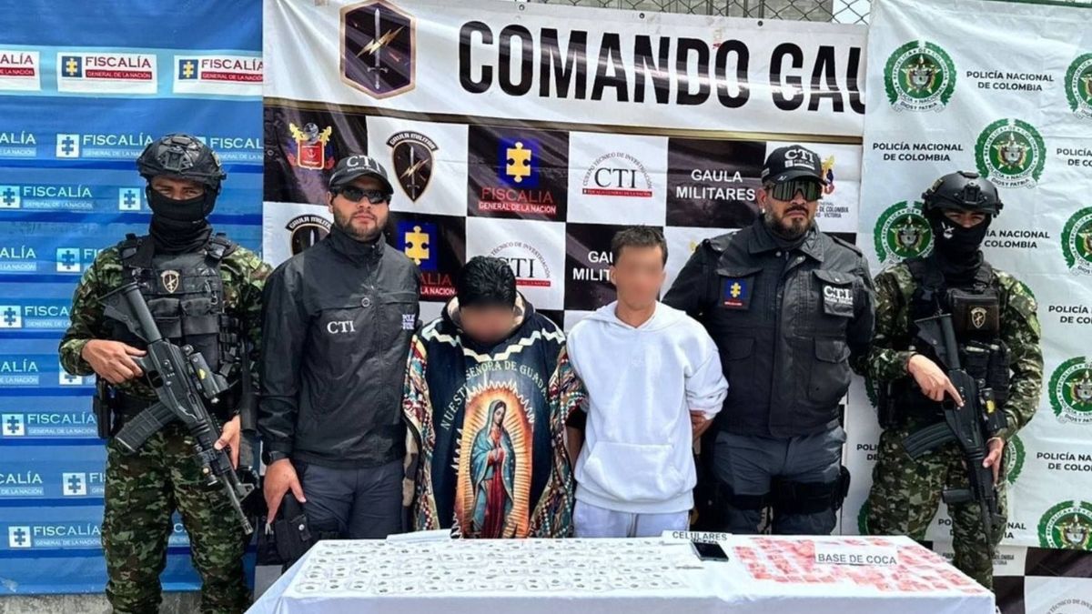 Operativo deja 8 capturas por drogas en Marinilla, Antioquia