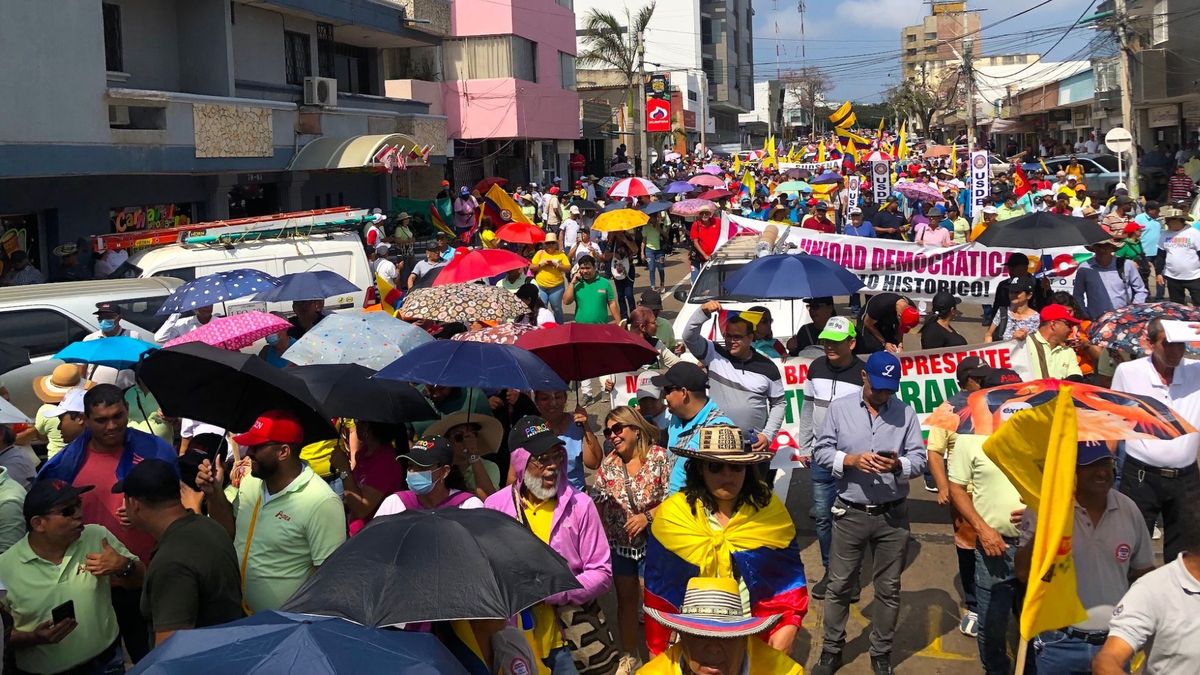 Protesta en Barranquilla (imagen de referencia)