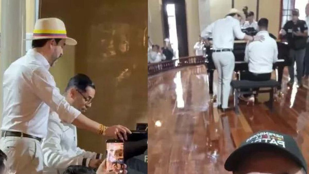 Pantallazos de video difundidos por el candidato Abelardo de La Espriella