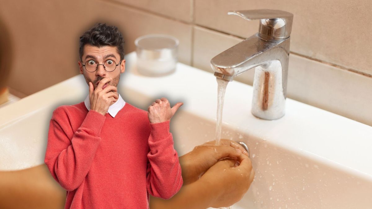 Imagen ilustrativa de ciudadano preocupado por coloración del agua