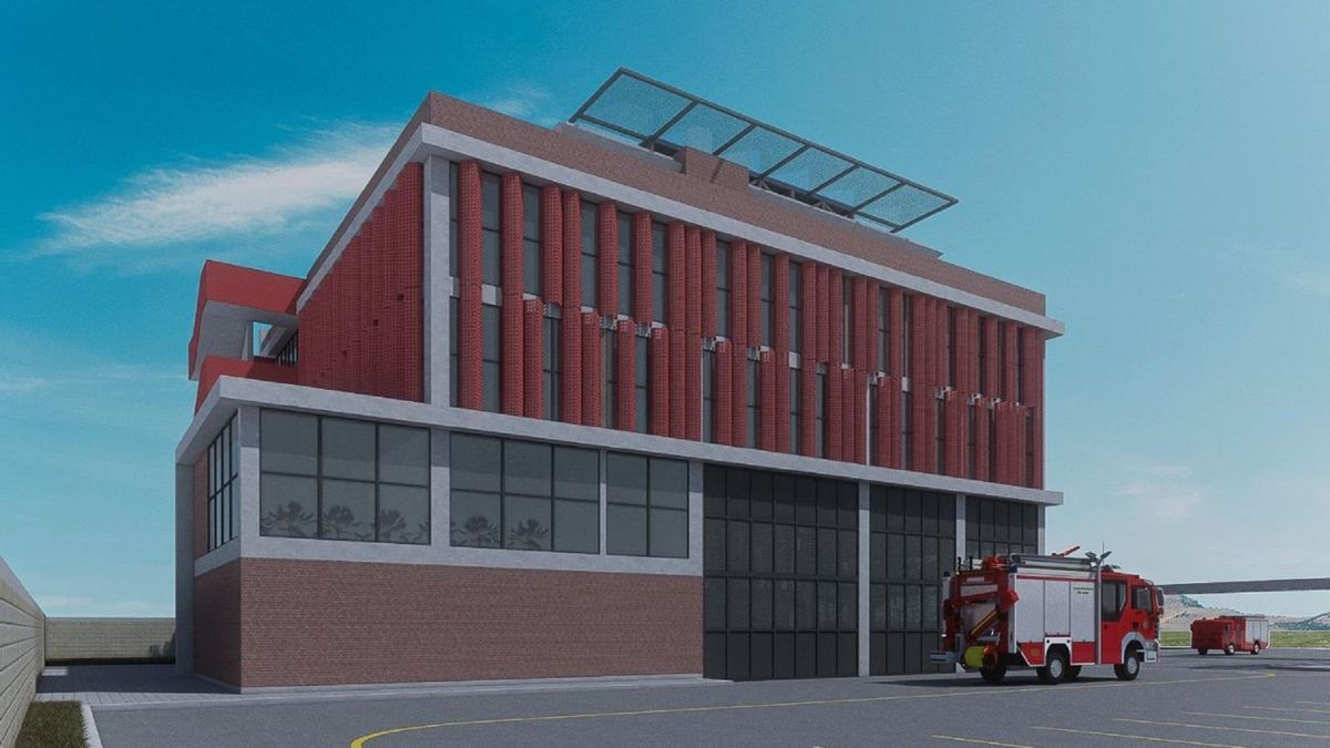 Nueva estación de bomberos de Cartagena