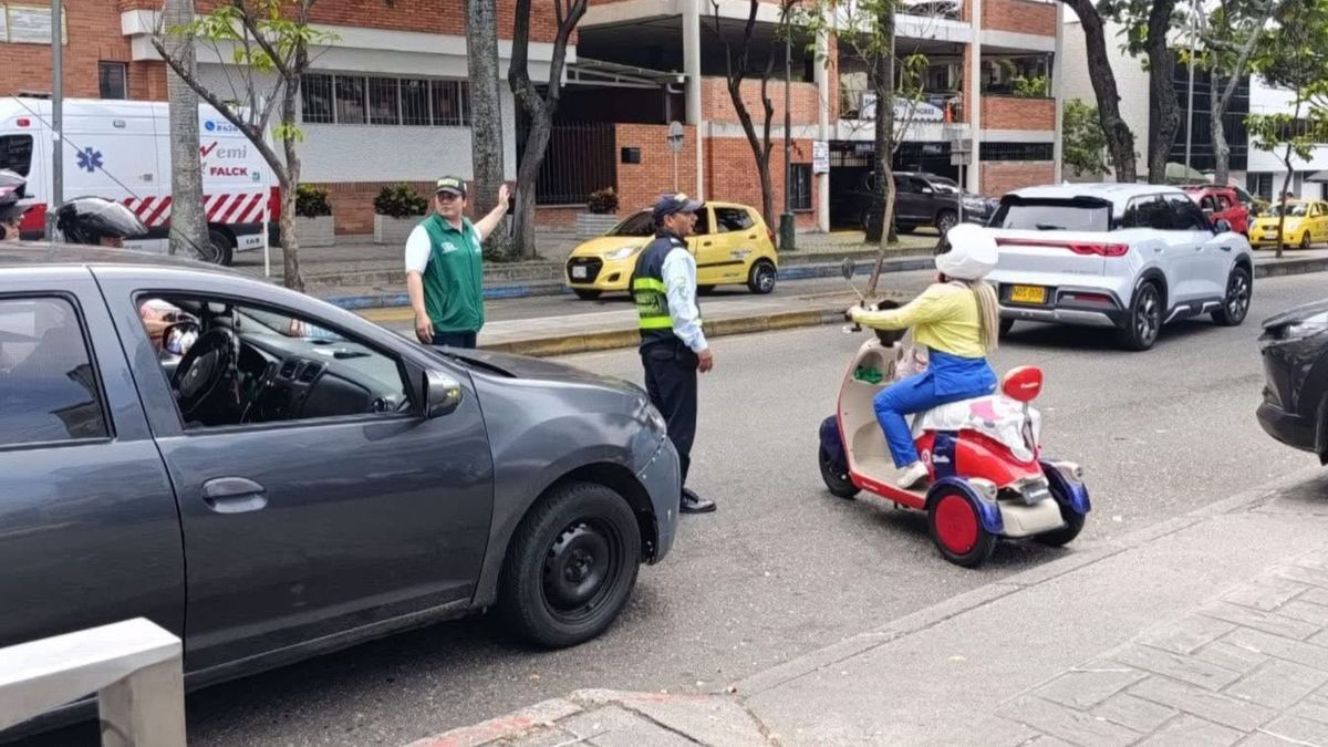 Movilidad en la carrera 33 de Bucaramanga