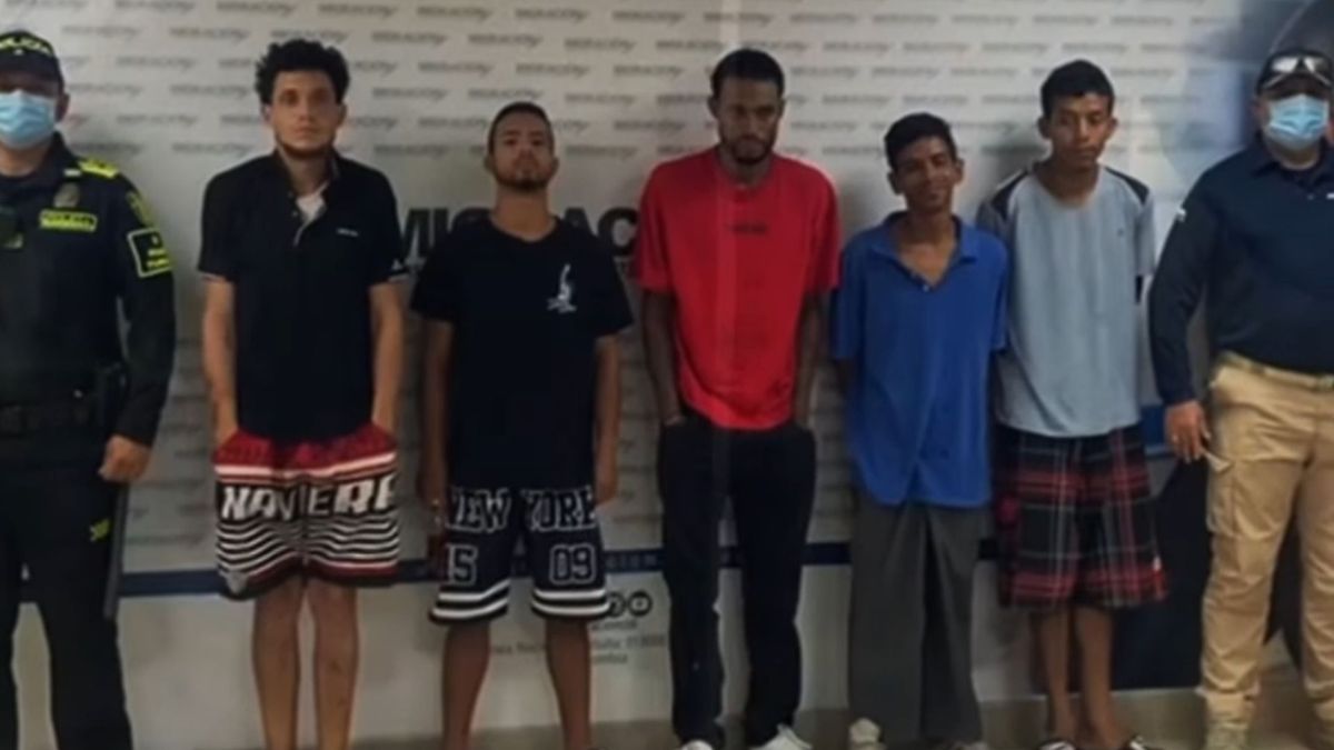 Ciudadanos extranjeros capturados y expulsados de Bucaramanga