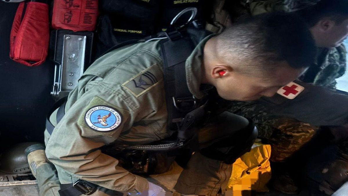 Evacuación soldados heridos Tarazá, Antioquia