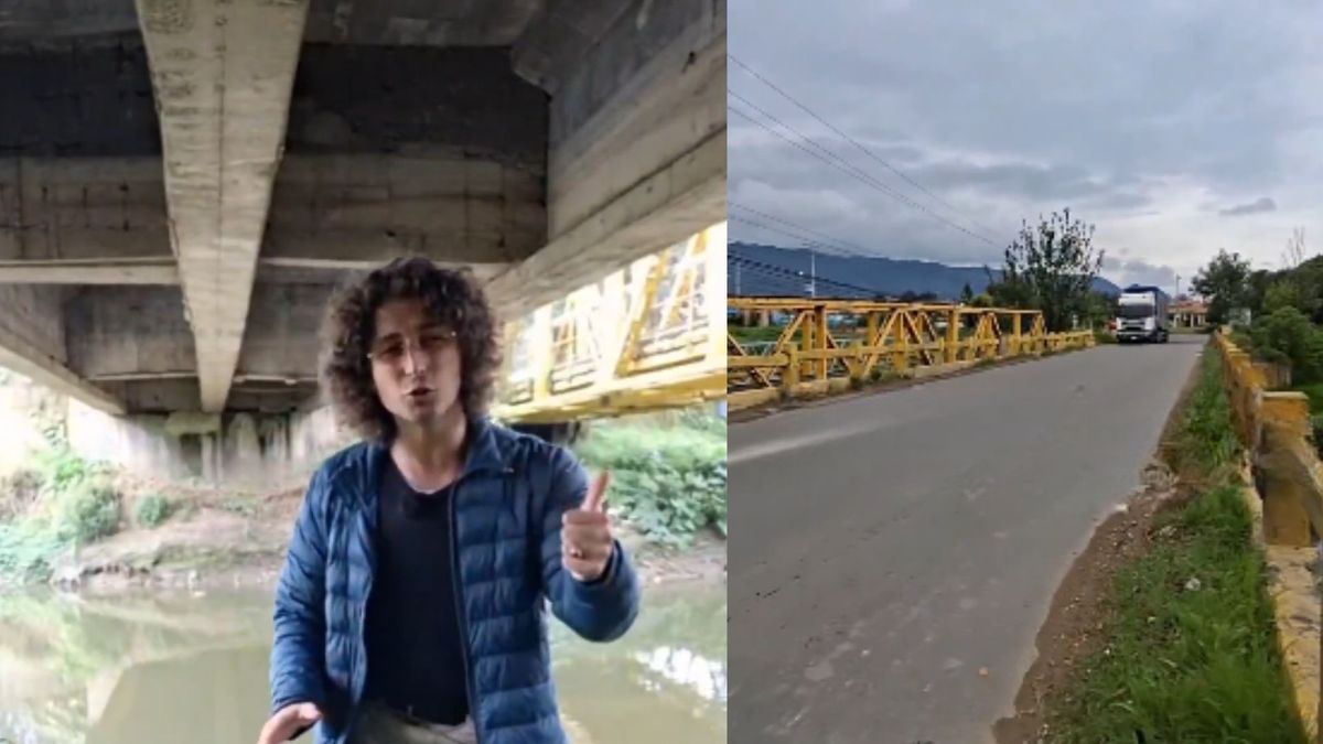 Puente sobre el río Bogotá estaría al borde del colapso no aguanta un camión más
