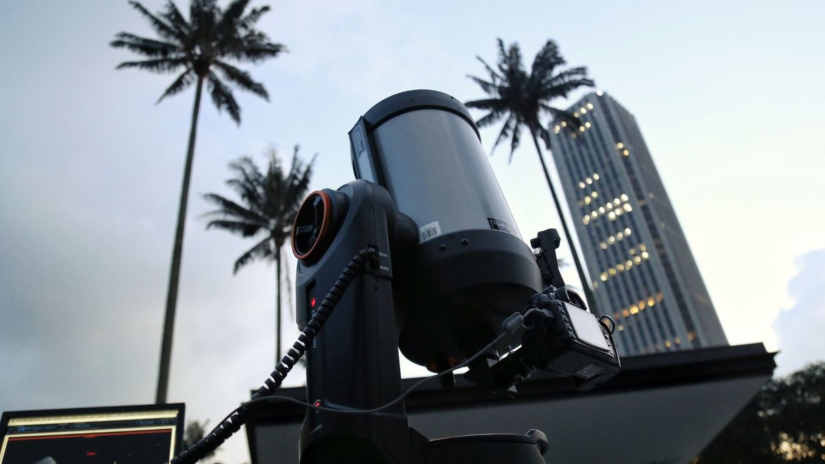 Telescopio del Planetario de Bogotá