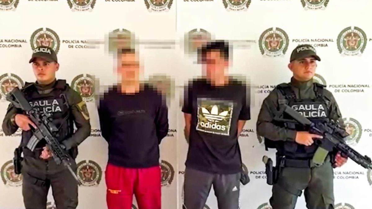 Presuntos secuestradores capturados en Ibagué