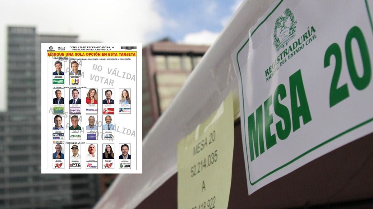 Consulta presidencial 8 de marzo de 2026