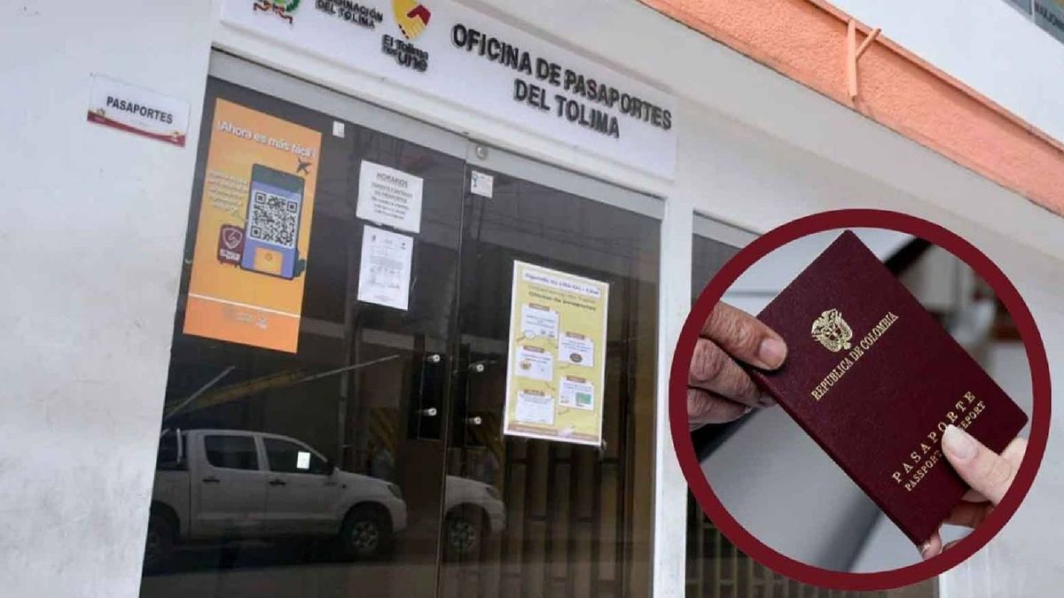 Trámite de pasaportes en el Tolima