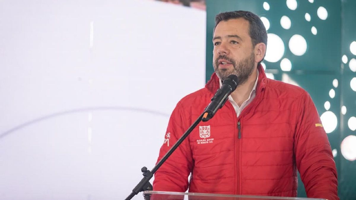Alcalde de Bogotá Carlos Fernando Galán