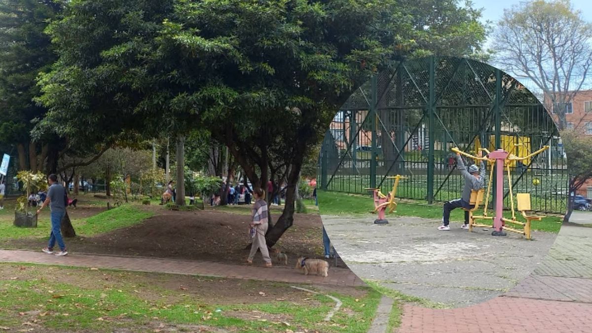 Parque Lisboa en Cedritos, localidad de Usaquén