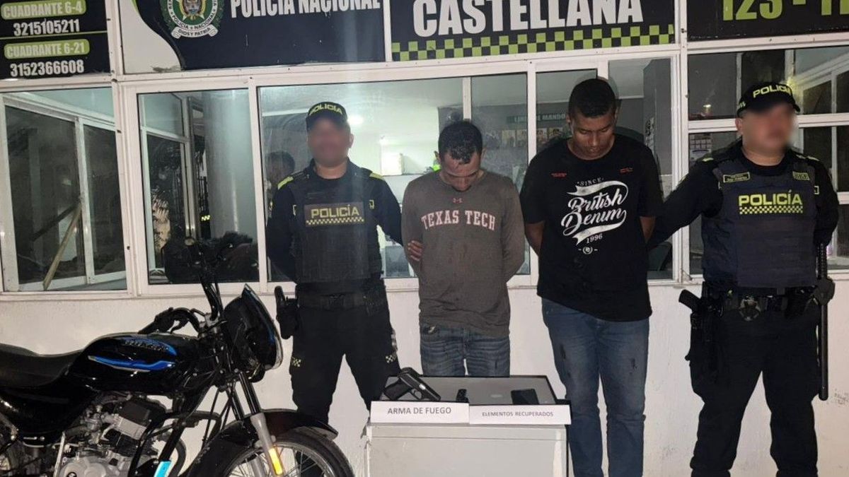 Capturados tras robo a mano armada en Cartagena