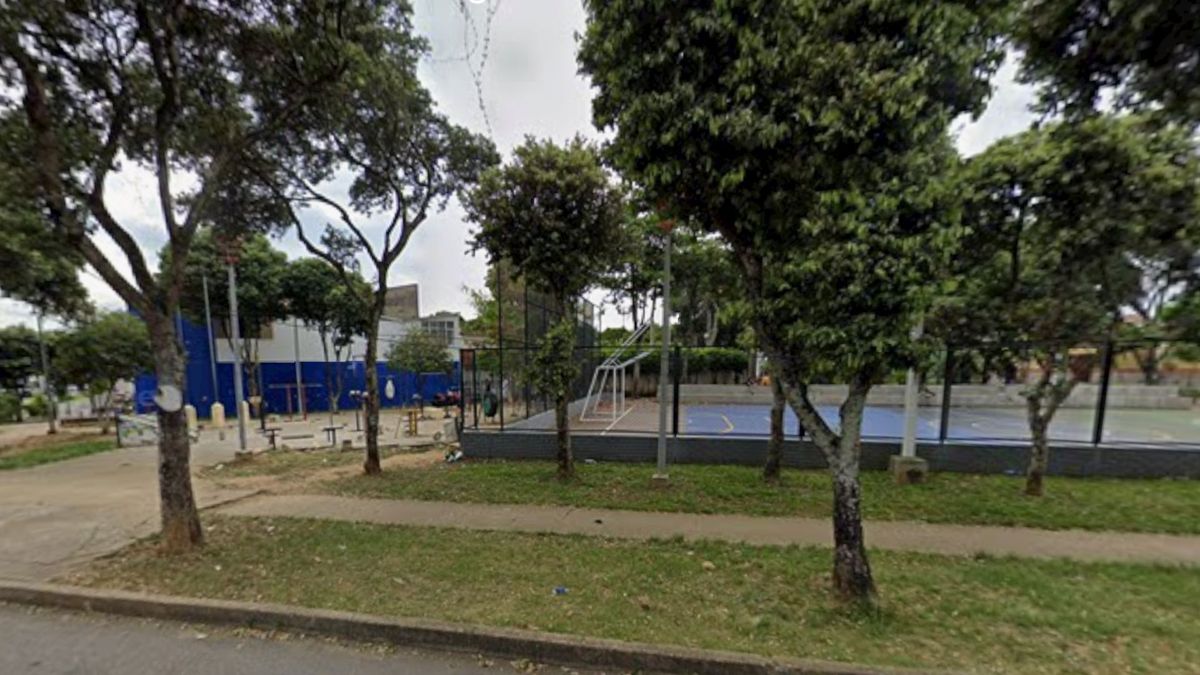 Parque del barrio La Ceiba en Bucaramanga