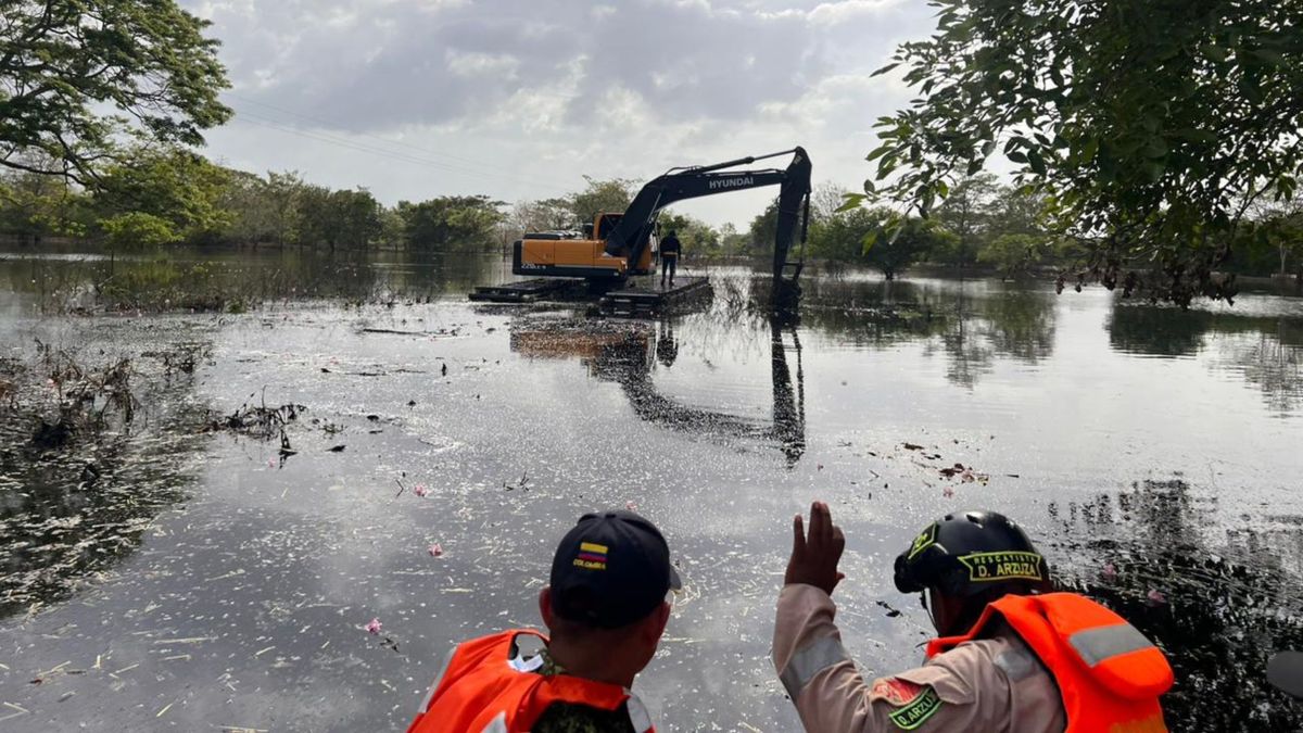 Draga anfibia en Montería