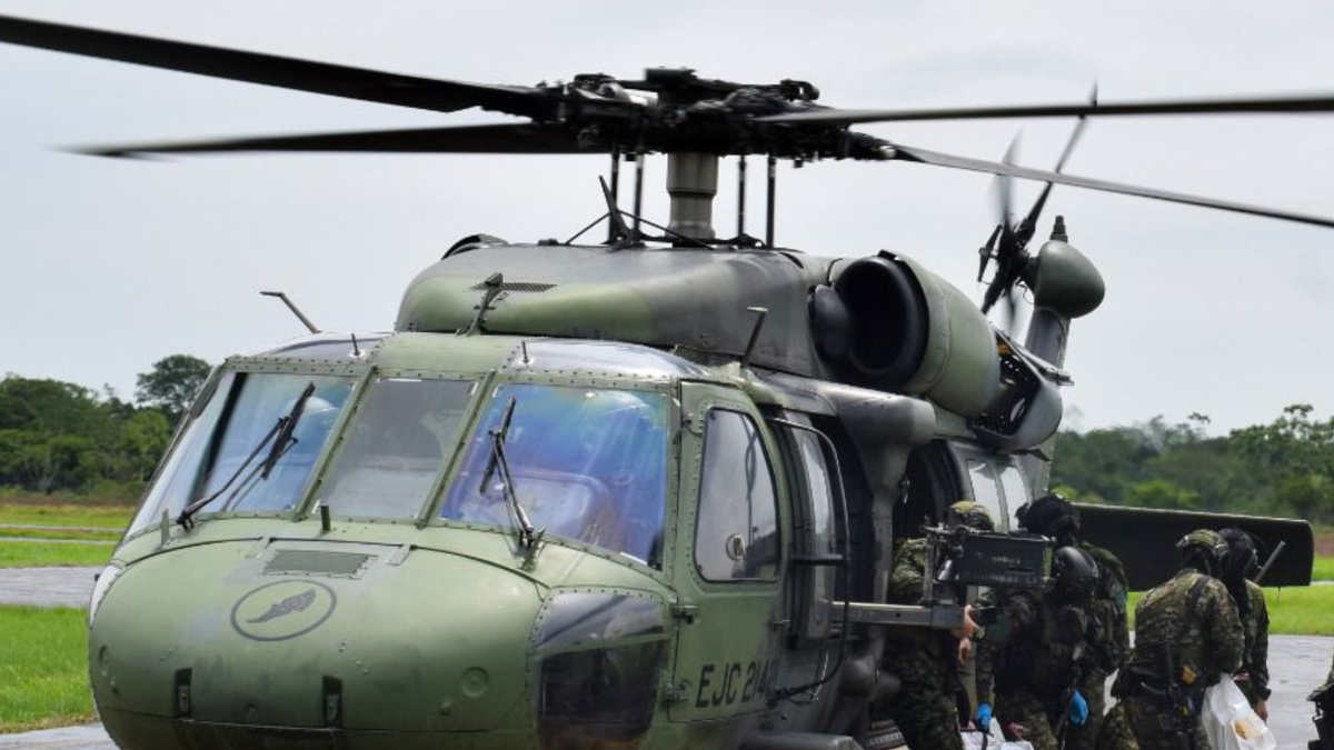 Tropas del Ejército Nacional en desarrollo de operaciones militares