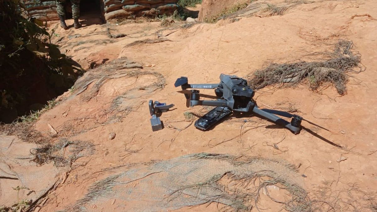 Dron de disidencias de las Farc